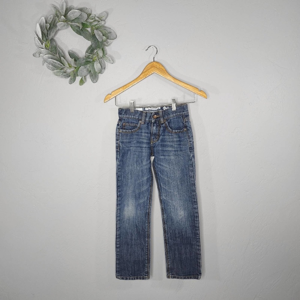 Quicksilver Straight Fit Medium Wash Denim Jeans size 24 - Picture 1 of 7